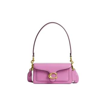 COACH Tabby Calfskin Crossbody Bag, Shoulder Bag Small Size Women's Fuchsia