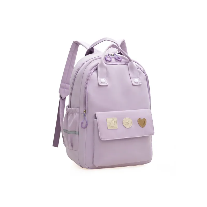 Yalu Nylon Backpack Unisex Multicolor-12
