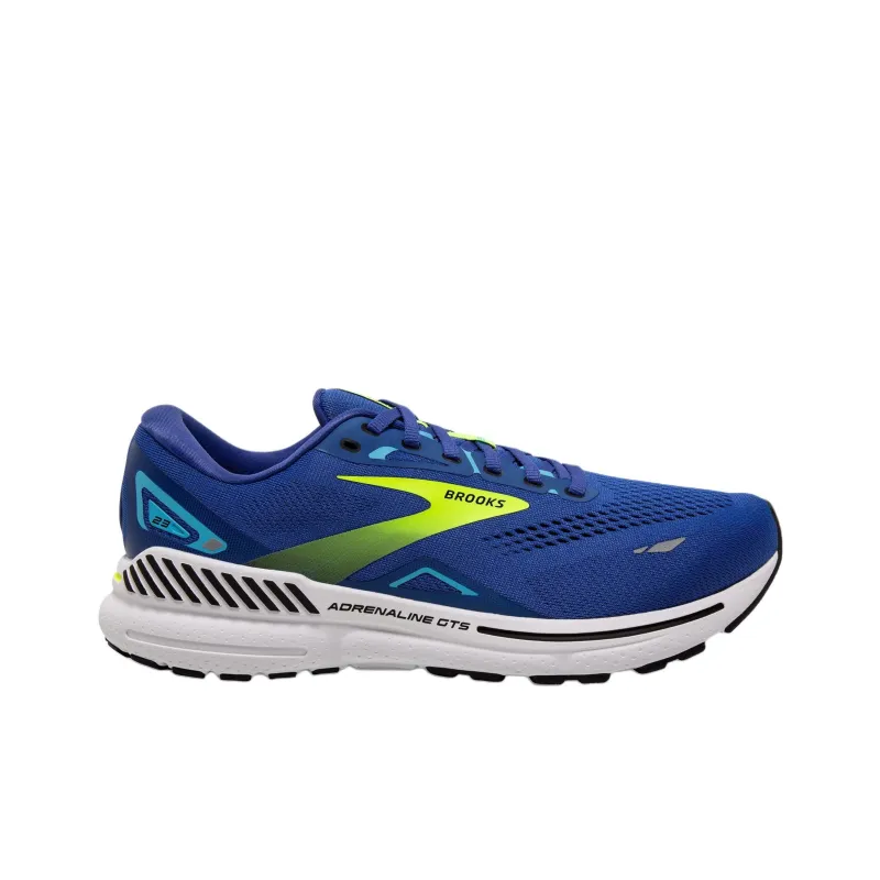 Brooks Adrenaline GTS Cushioning Breathable Support Low Top Running Shoes Men's Blue-1