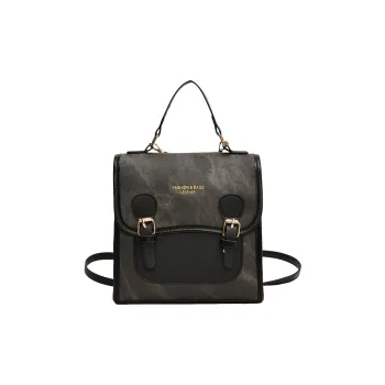 AOSONG PU Backpack Regular Unisex Black/Gray/Khaki/Blue
