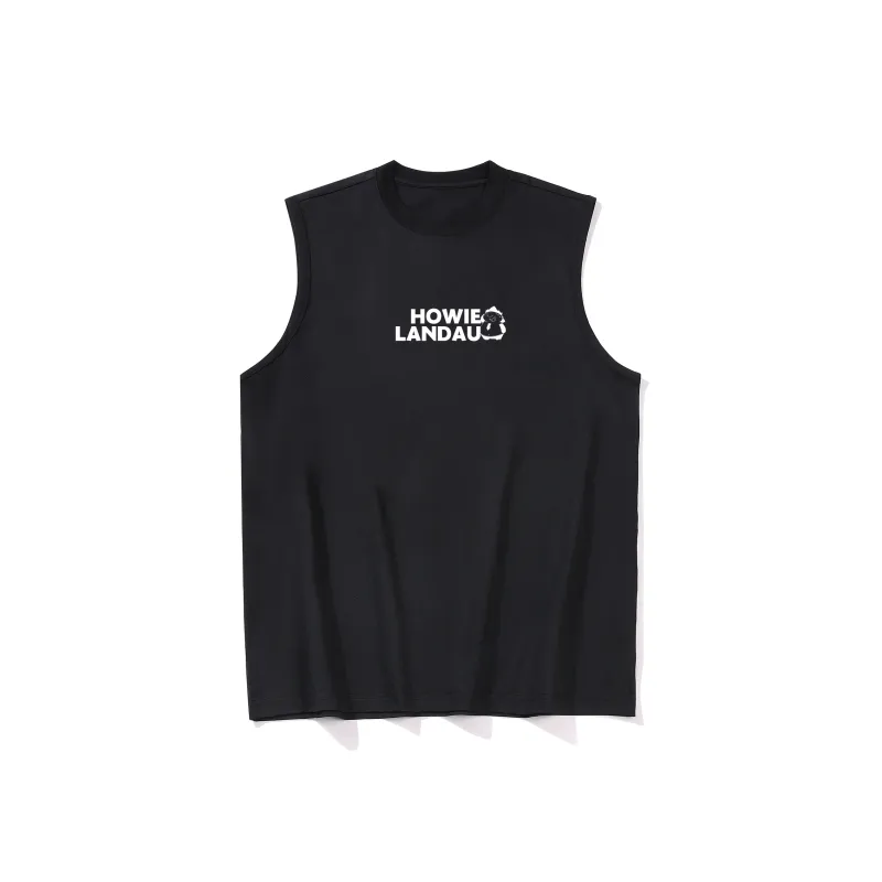 HOWIE LANDAU Tank Top Unisex Ivory White-3