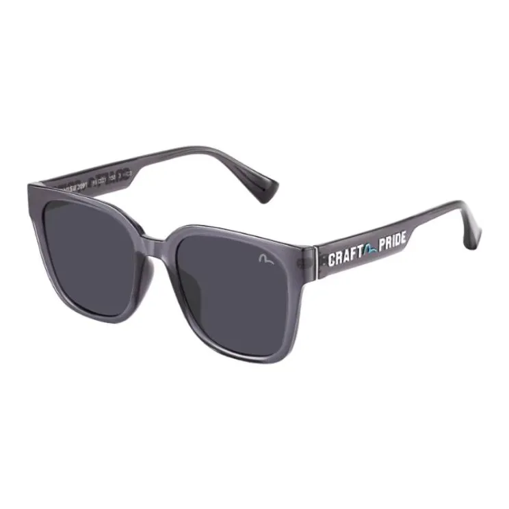 EVISU TR90TR/Memory Plastic Square Sunglasses Unisex Multicolor-4