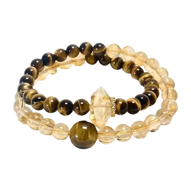 Noritake Processing Citrine Bracelets Unisex-2