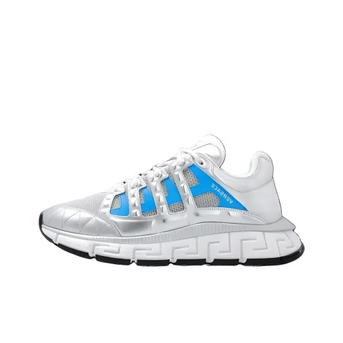 FANSIZHE Trigreca Low Top Casual Shoes Men's Silver