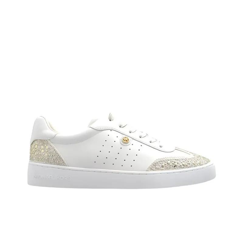 MICHAEL KORS Scotty Low Top Skateboard Shoes Women's White-1
