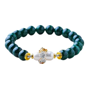 Amy's Garden Malachite Bracelets Women's