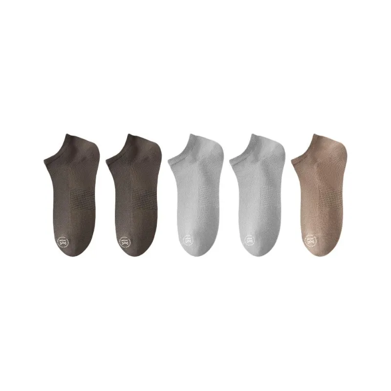 MIIOW No Show Socks Men's 5 Pack-55