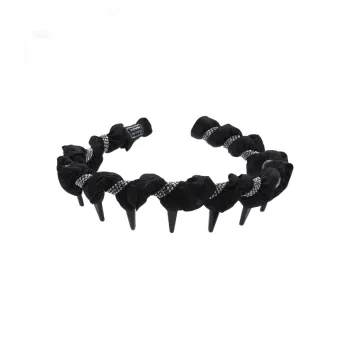 Left Europe Light Luxury Toothed Headband Premium Feel Fashion Headbands Women's
