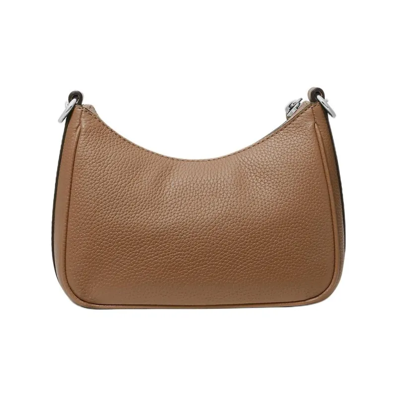 MICHAEL KORS Jet Set Charm Series Leather Handbag, Shoulder Bag Trumpets Women's Dark Brown-1