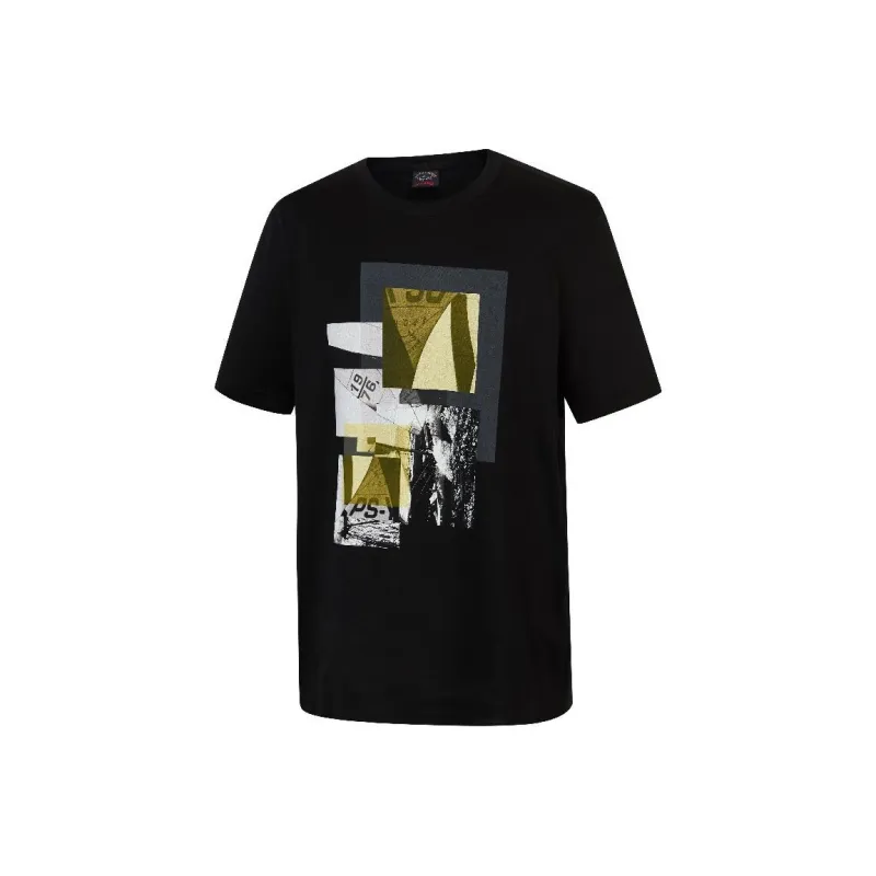 Paul & Shark Yachting T Shirt Men's Black-1