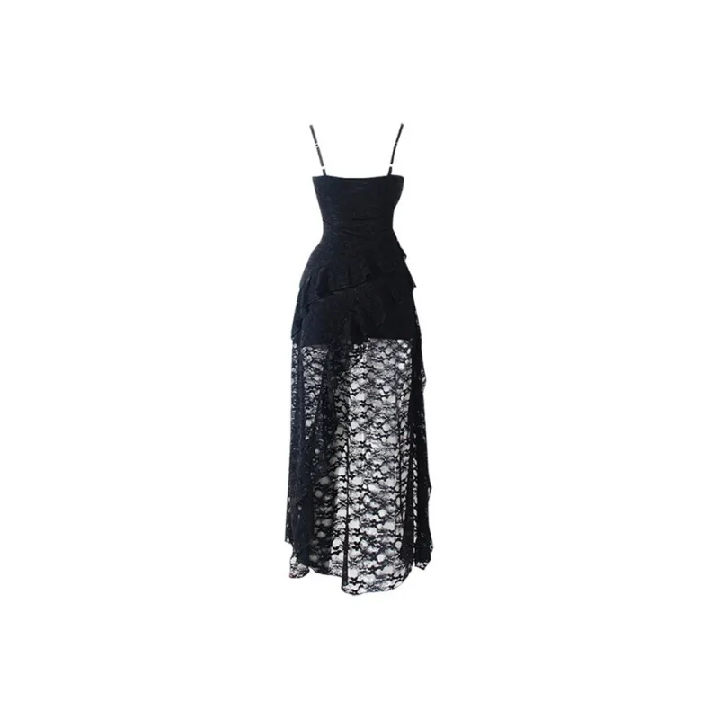 ETSE Slip Dresses Women's Black-1