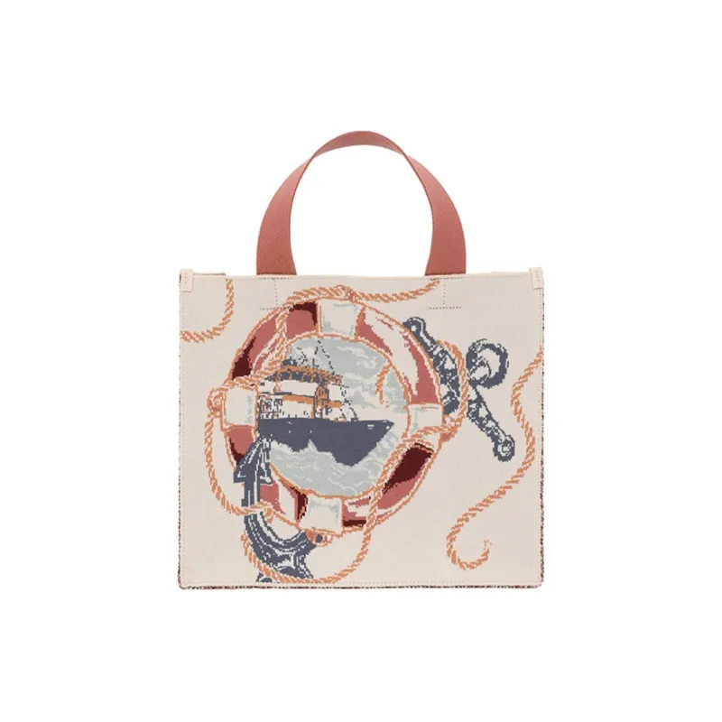 Zimmermann Medium Jacquard Tote Bag-2