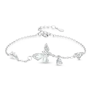 MISS TOOYA S999 Fine Silver Bracelets Women's