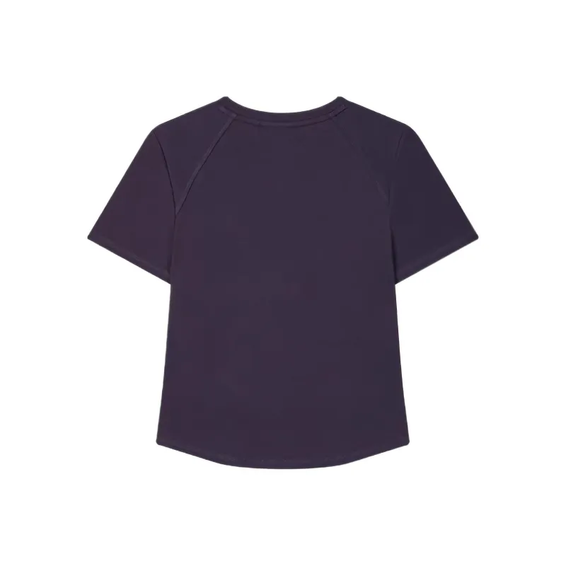 FILA ORIGINALE Raglan Sleeve T Shirt Women's Purple Deep Color-1
