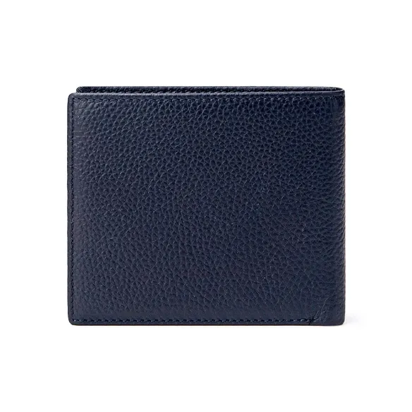 HLA Genuine Leather, Cow Leather Wallet, Wallet, Wallet Card Holder Unisex Black-2