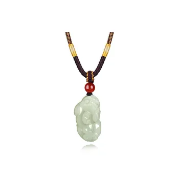 Di Su Xing Pendants White Jade Women's