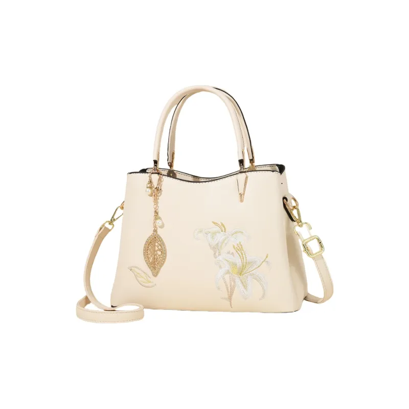 Weymond Leather Handbag Regular Women's Multicolor-1