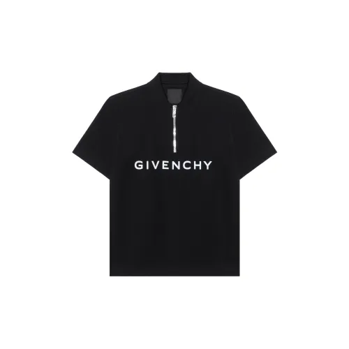Givenchy Logo Printed Collared Polo Shirt