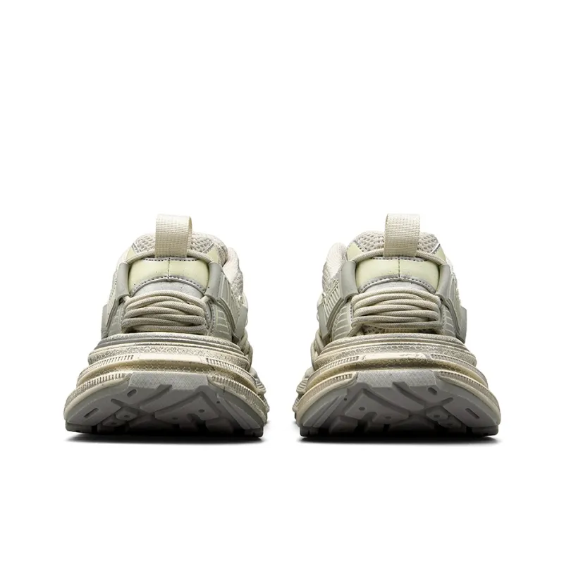 TCELLARS Cushioning, Abrasion Resistant, Height Increasing Low Top Chunky Sneakers Men's Green Gray Box-8