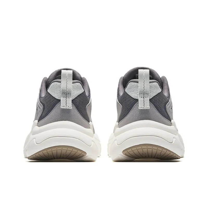Anta Pulse Anti Slip Wear Resistant Low Top Casual Shoes Men's Gray-3