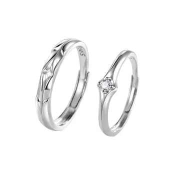 Fan Xing As Season S999 Fine Silver Rings Unisex