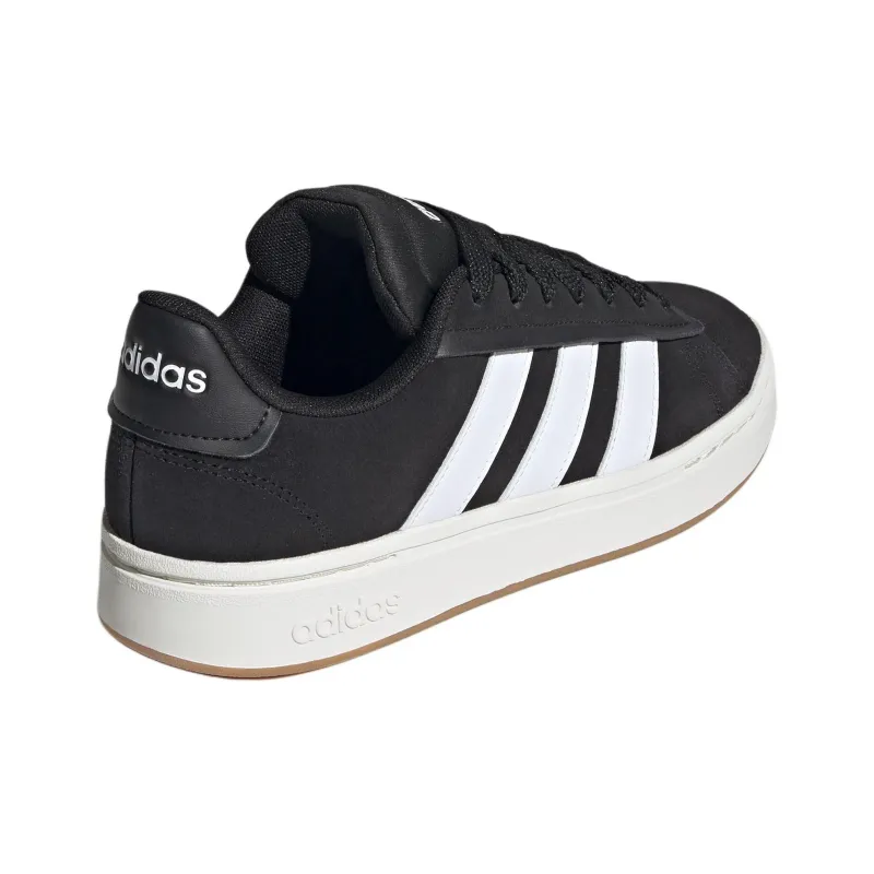 Adidas GRAND COURT ALPHA Low Top Skateboard Shoes Women's Black White-4