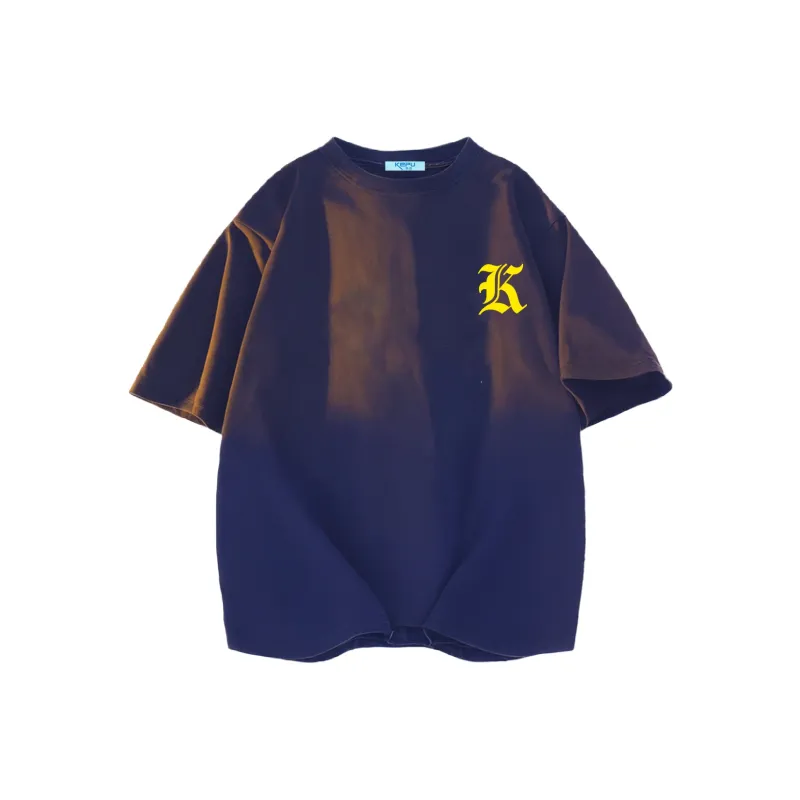 Kepu T-Shirt Unisex Black Yellow Logo-10