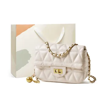 15 MINS Synthetic Leather Crossbody Bag Shoulder Bag Regular Women's White/Black