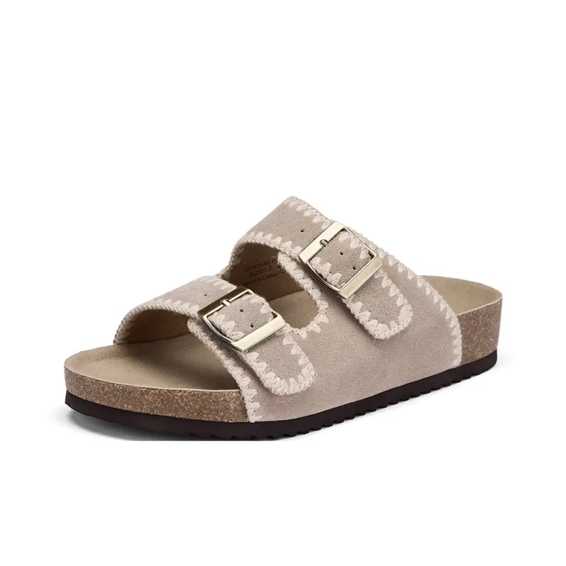 Hotwind Pinecone Grey Series Slip Resistant Slide Slippers Women's-6