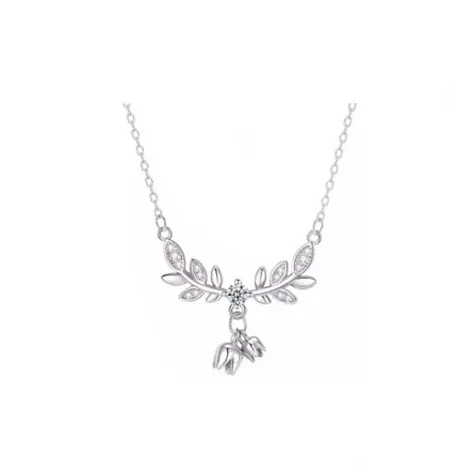 KEMLAIDA 999 Fine Silver Necklaces Women's-0