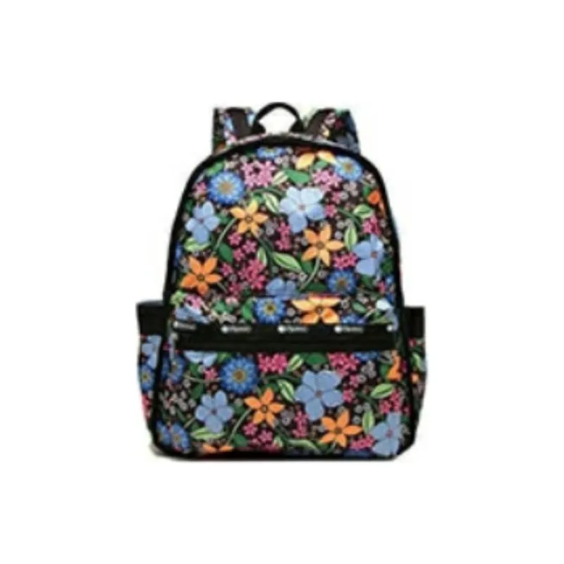 LeSportsac Polyester Backpack Women's Black & Multicolor-1