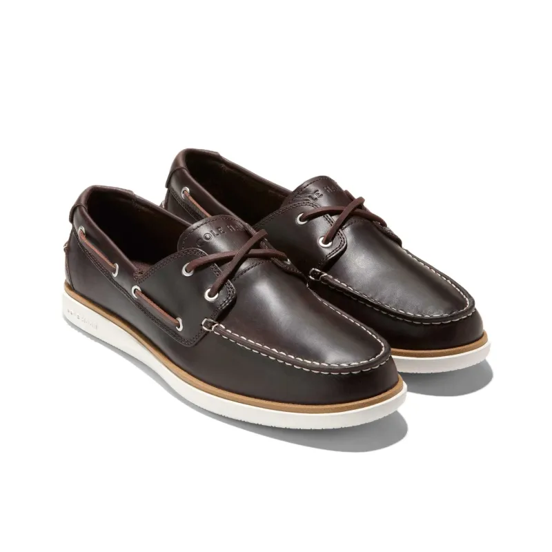 COLE HAAN Boat Shoes Men's Brown-1