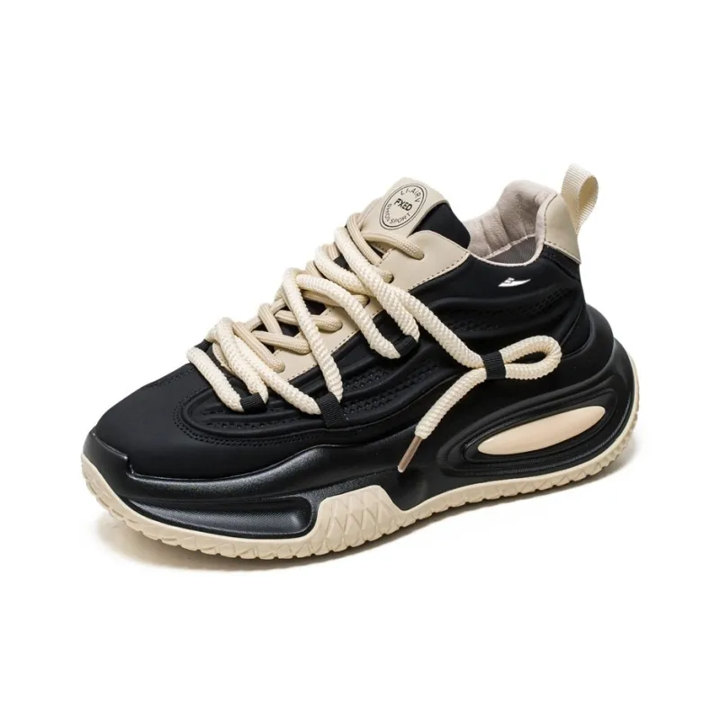 Kuding Cushioned Slip Resistant Abrasion Resistant Low Top Casual Shoes Men's-4