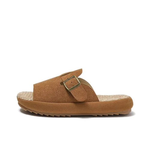 Cat Power Slide Slippers Women's Brown
