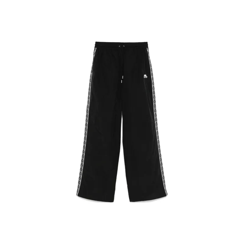 Marine Serre Embroidered logo Track Trousers-0
