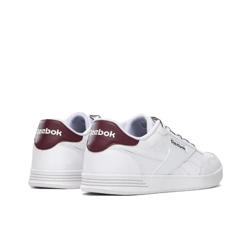 Reebok Court Advance 'White Classic Maroon'-3