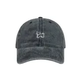 Faded Black Gray