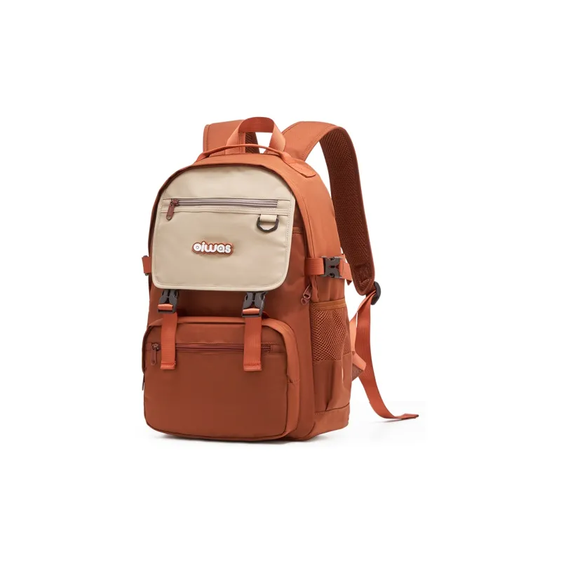 OIWAS Fabric Backpack Regular Unisex Multicolor-20