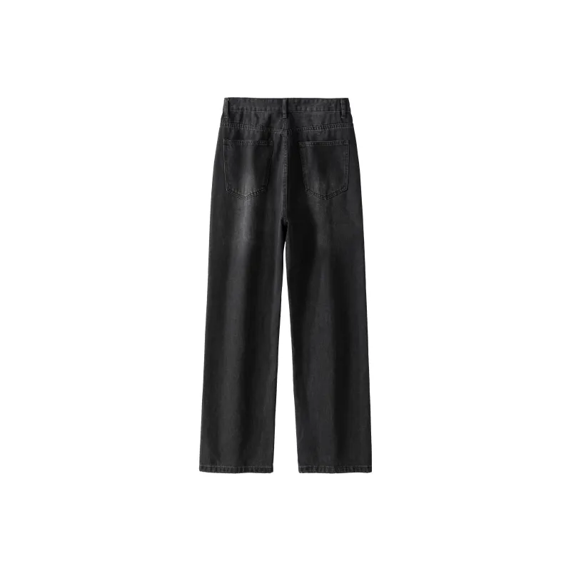 FASTFISH Jeans Unisex Black-1