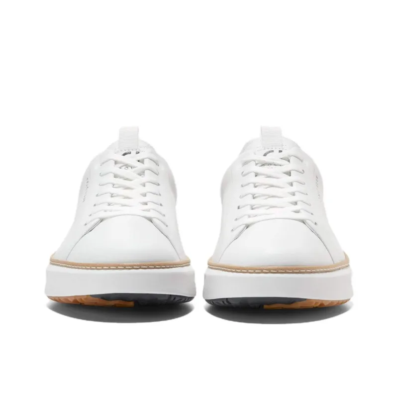 COLE HAAN Abrasion Resistant Slip Resistant Low Top Skateboard Shoes Men's White Box-2