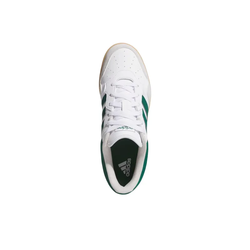 Adidas Hoops 4.0 Anti Slip Wear Resistant Low Top Skateboard Shoes Men's White-4