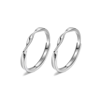FANFRI 999 Fine Silver Rings Unisex