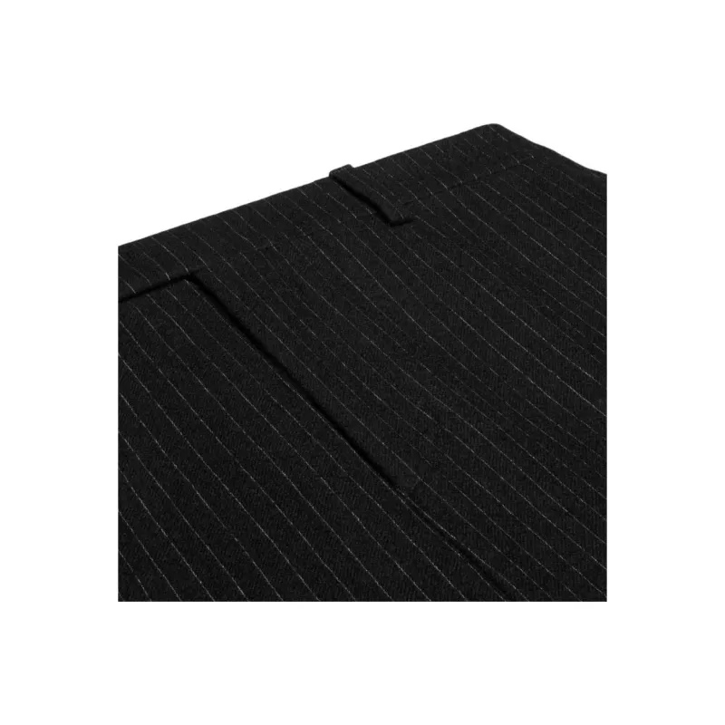 CELINE Françoise Pants In Striped Wool Flannel-2