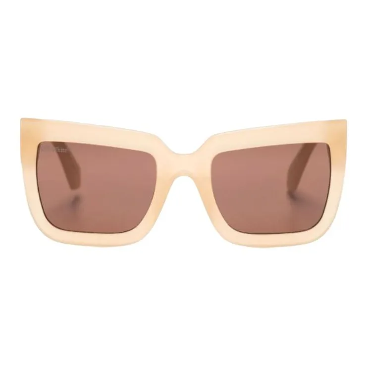 OFF WHITE Square frame Tinted Sunglasses-0