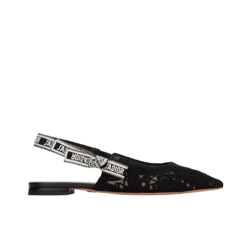 DIOR Casual Single Shoes Women's Black-1