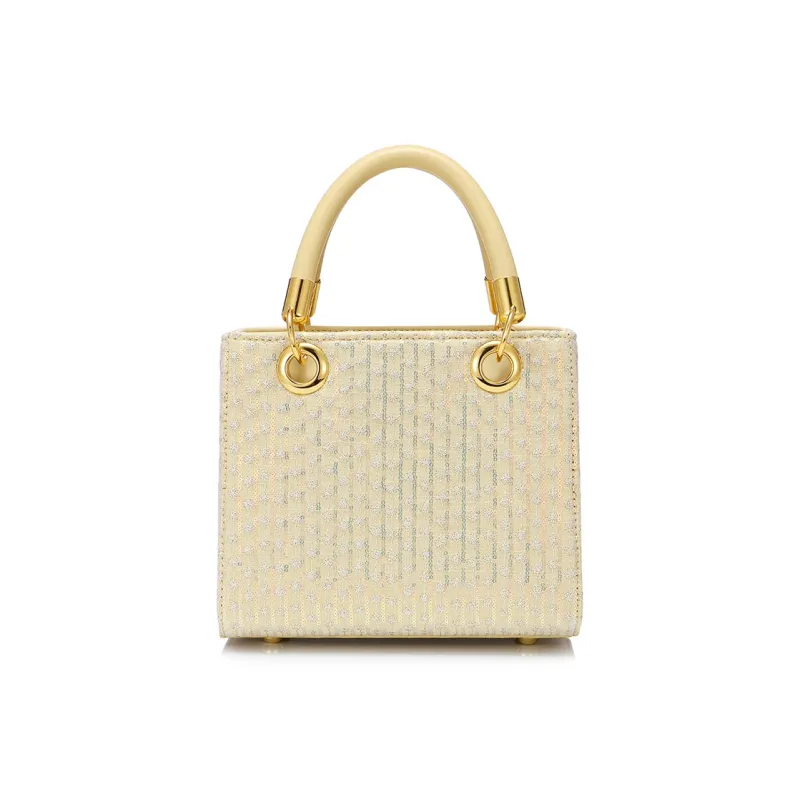 JUST STAR Synthetic Leather Crossbody Bag Regular Women's Yellow-3