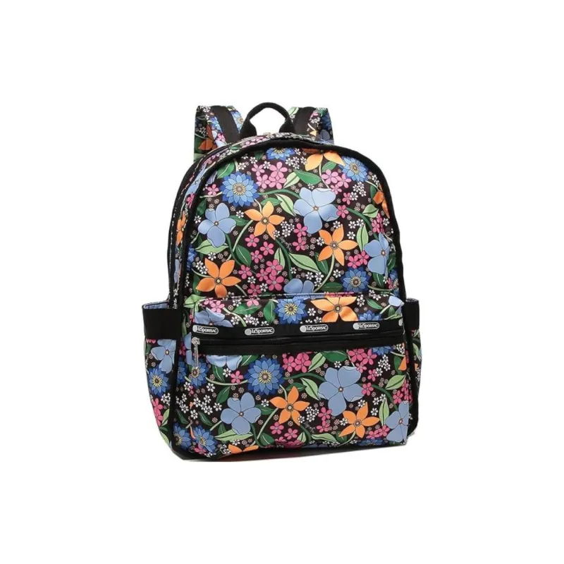 LeSportsac Polyester Backpack Women's Black & Multicolor-0