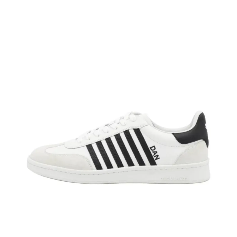 Dsquared2 Round Toe Low Top Sneakers-0