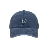 Distressed Navy Blue