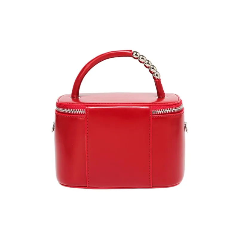 DAPHNE PU Handbag Regular Women's Red-3